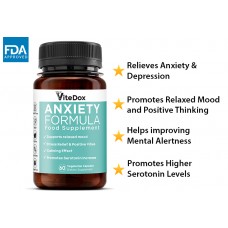 ViteDox Anxiety Formula | Food Supplement ViteDox Anxiety Formula | Food Supplement