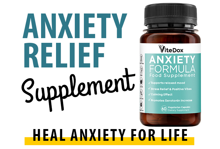 ViteDox Anxiety Formula | Food Supplement ViteDox Anxiety Formula | Food Supplement