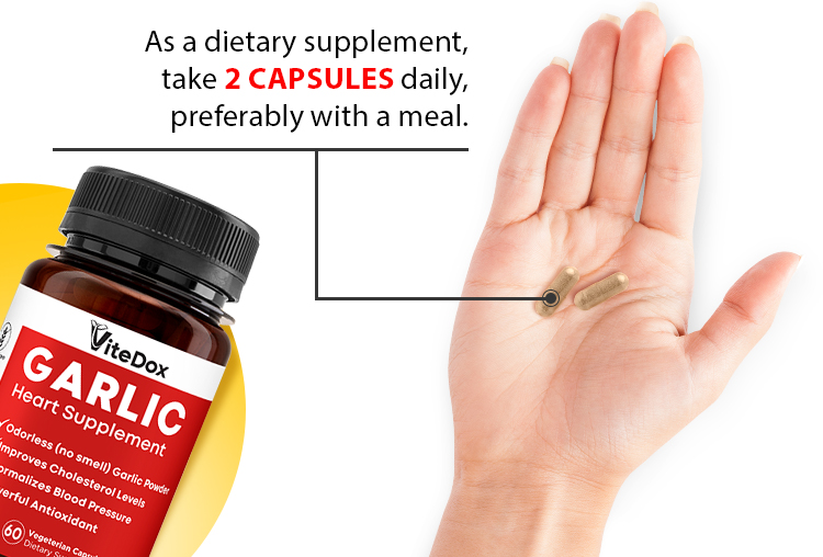 ViteDox Garlic | Heart Health Support ViteDox Garlic | Heart Health Support