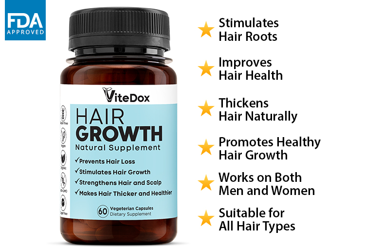 ViteDox Hair Growth | Hair Growth Supplement ViteDox Hair Growth | Hair Growth Supplement