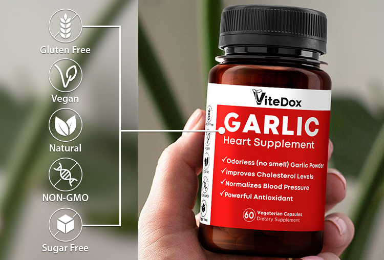 ViteDox Garlic | Heart Health Support ViteDox Garlic | Heart Health Support